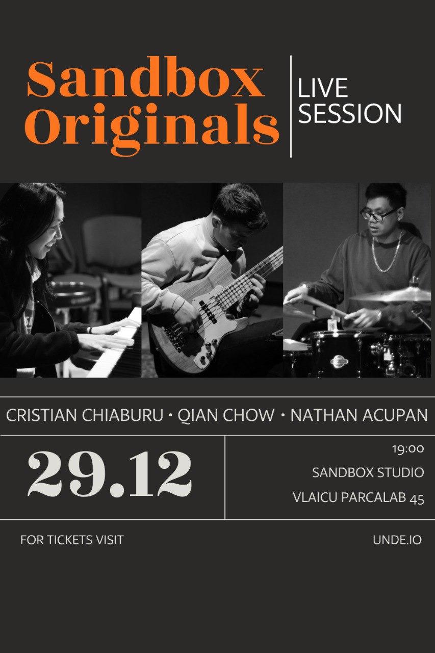Sandbox Originals Live Session – Cristian Chiaburu & Odd Collective