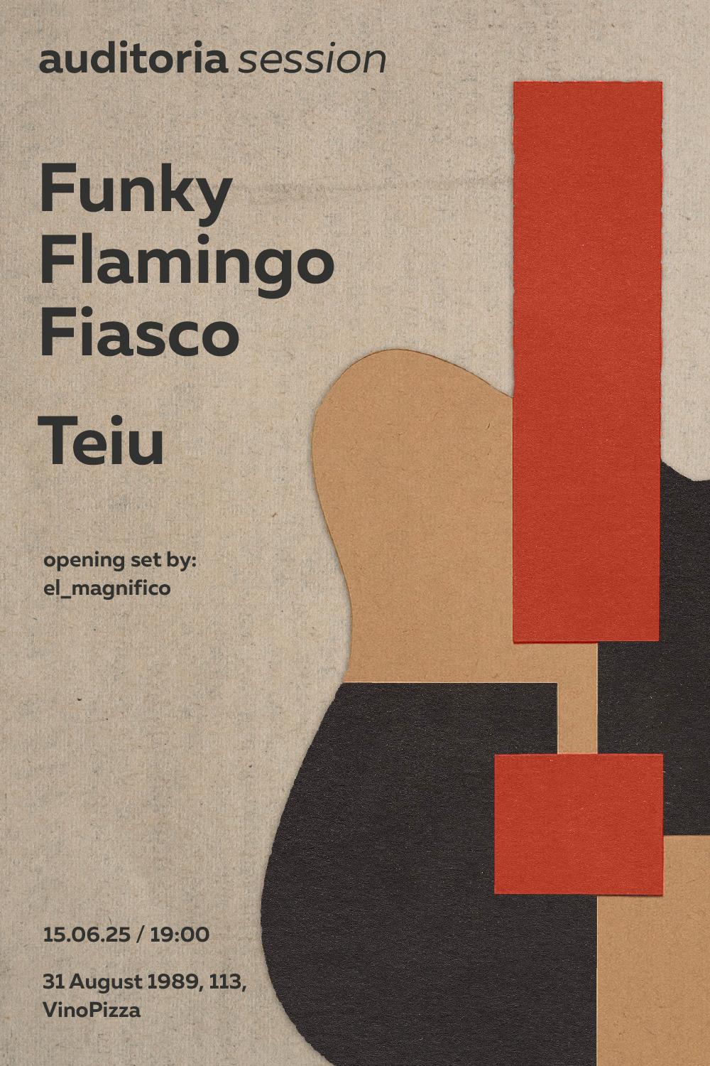 Auditoria Rooftop Session – Funky Flamingo Fiasco and Teiu